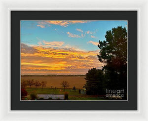 Rural Skyline - Framed Print