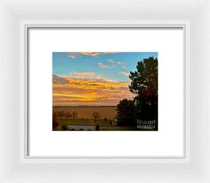 Rural Skyline - Framed Print