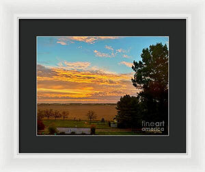 Rural Skyline - Framed Print