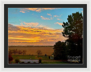 Rural Skyline - Framed Print