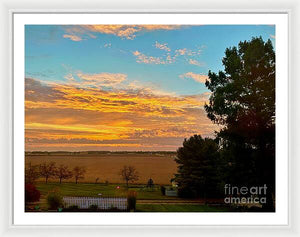 Rural Skyline - Framed Print