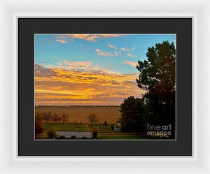 Rural Skyline - Framed Print