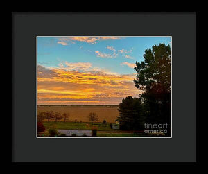 Rural Skyline - Framed Print