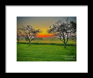 Stunning Sunrise - Framed Print