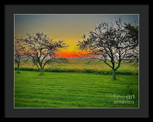 Stunning Sunrise - Framed Print