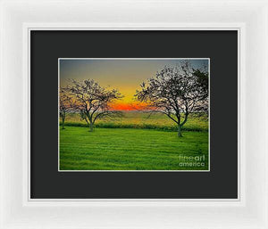 Stunning Sunrise - Framed Print