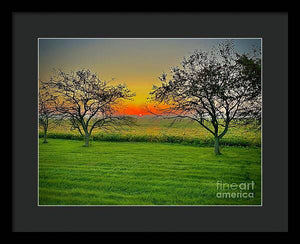 Stunning Sunrise - Framed Print