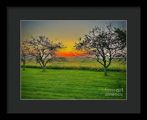 Stunning Sunrise - Framed Print