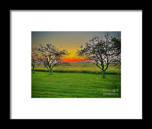 Stunning Sunrise - Framed Print