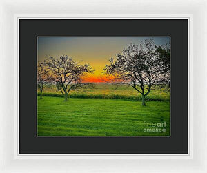 Stunning Sunrise - Framed Print