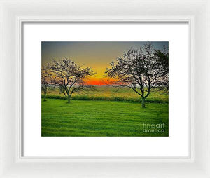 Stunning Sunrise - Framed Print