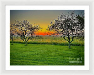 Stunning Sunrise - Framed Print