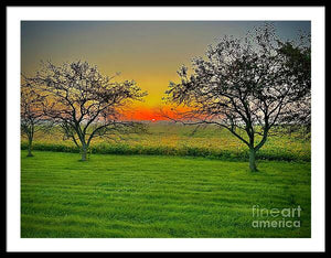 Stunning Sunrise - Framed Print