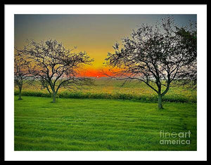 Stunning Sunrise - Framed Print