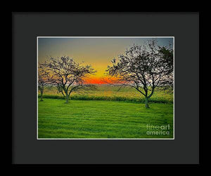 Stunning Sunrise - Framed Print