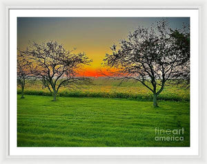 Stunning Sunrise - Framed Print