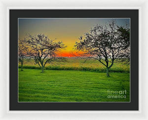 Stunning Sunrise - Framed Print