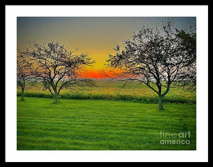 Stunning Sunrise - Framed Print