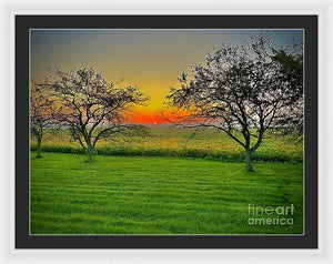 Stunning Sunrise - Framed Print