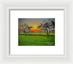 Stunning Sunrise - Framed Print