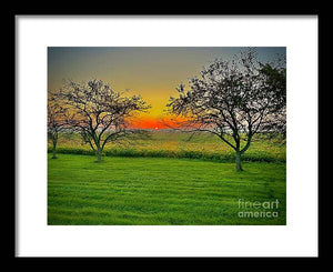 Stunning Sunrise - Framed Print