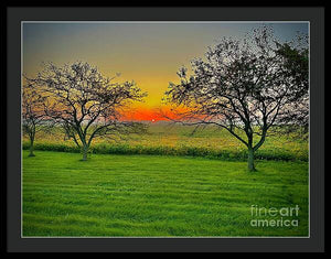 Stunning Sunrise - Framed Print