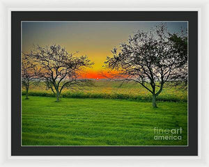 Stunning Sunrise - Framed Print