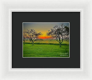 Stunning Sunrise - Framed Print