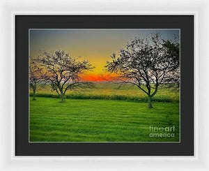 Stunning Sunrise - Framed Print