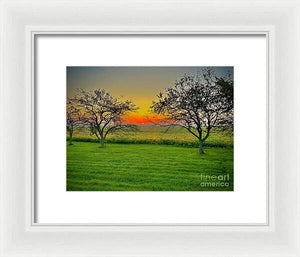 Stunning Sunrise - Framed Print