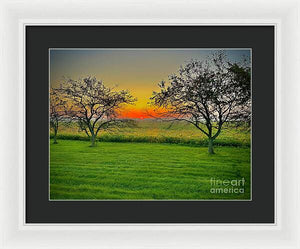 Stunning Sunrise - Framed Print