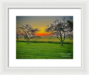 Stunning Sunrise - Framed Print