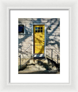 Sunshine Door - Framed Print