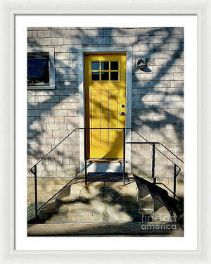 Sunshine Door - Framed Print