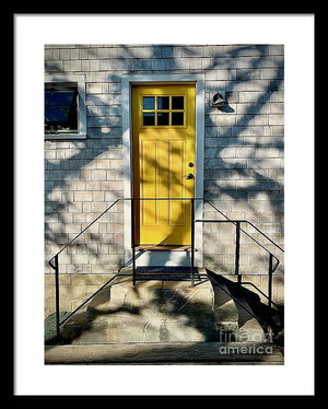 Sunshine Door - Framed Print