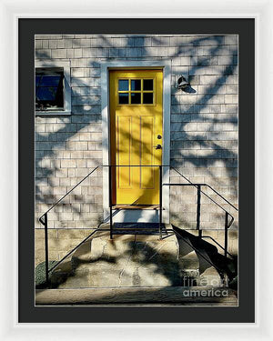 Sunshine Door - Framed Print