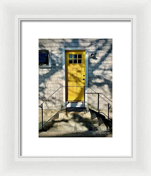 Sunshine Door - Framed Print