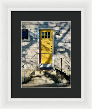 Sunshine Door - Framed Print