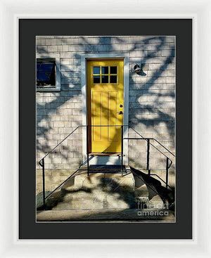 Sunshine Door - Framed Print