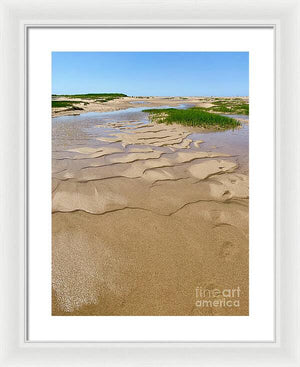 The Sands of Tide - Framed Print