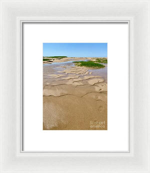 The Sands of Tide - Framed Print