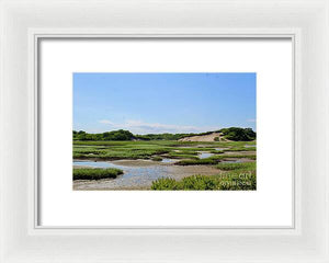 Tides and Dunes - Framed Print