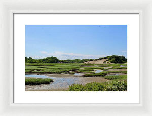 Tides and Dunes - Framed Print