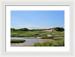 Tides and Dunes - Framed Print