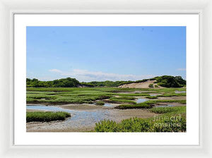 Tides and Dunes - Framed Print