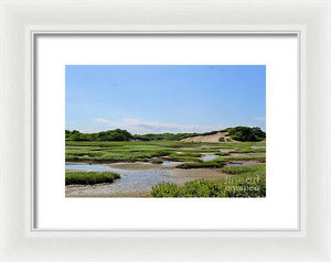 Tides and Dunes - Framed Print