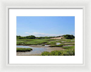 Tides and Dunes - Framed Print