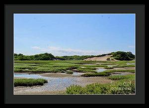 Tides and Dunes - Framed Print