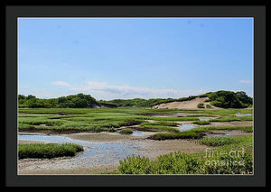 Tides and Dunes - Framed Print