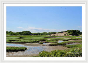 Tides and Dunes - Framed Print